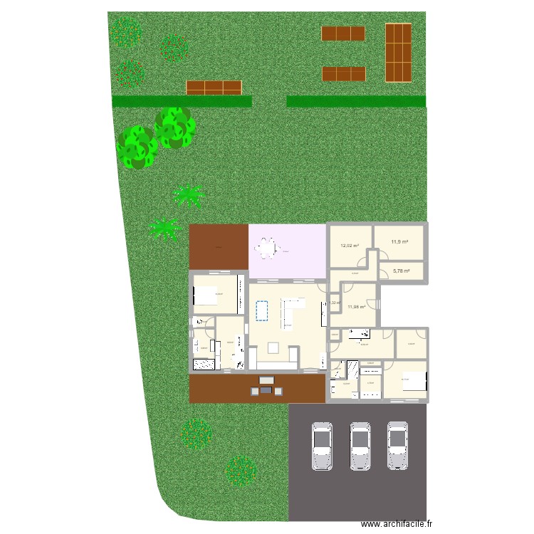olbreuse test garage2. Plan de 0 pièce et 0 m2