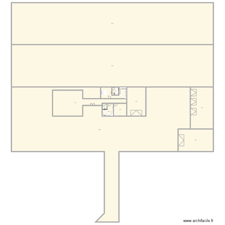 dzs. Plan de 12 pièces et 3825 m2