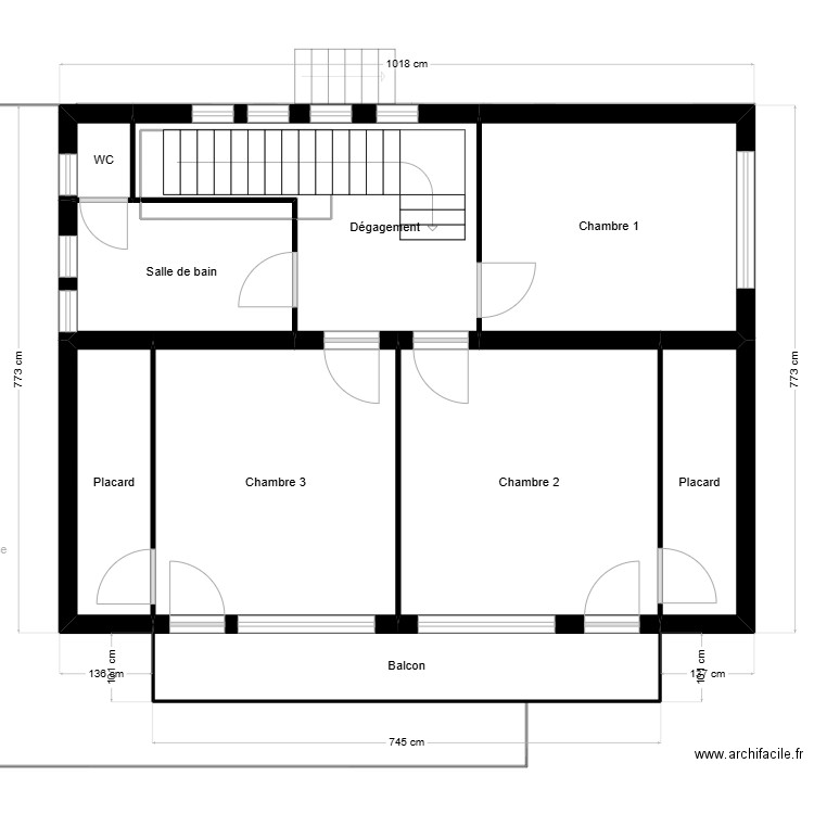 Scaprim montpezat. Plan de 24 pièces et 246 m2