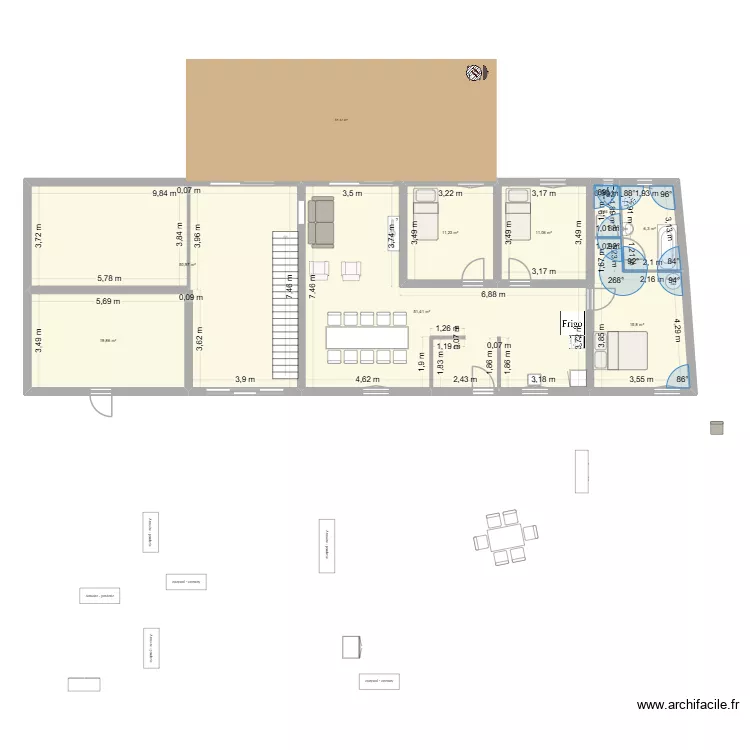 Biganière V1.2 - 2026-08-26. Plan de 8 Pièces et 168 m² Biganière V1.2 - 2026-08-26. Plan de 8 Pièces et 168 m²