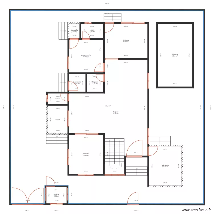plan oyoma RDC. Plan de 