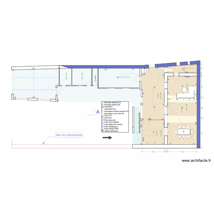 Chavanne. Plan de 