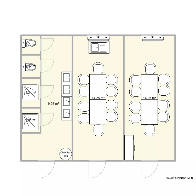 FARJOT CONSRUCTION CHANTIER AMPLEPUIS. Plan de 
