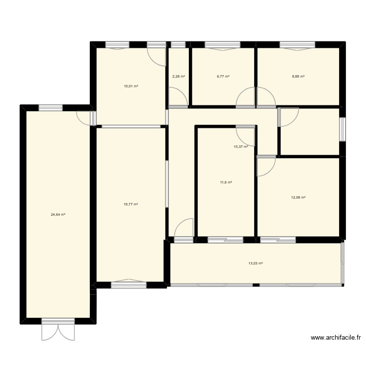 Maison. Plan de 0 pièce et 0 m2