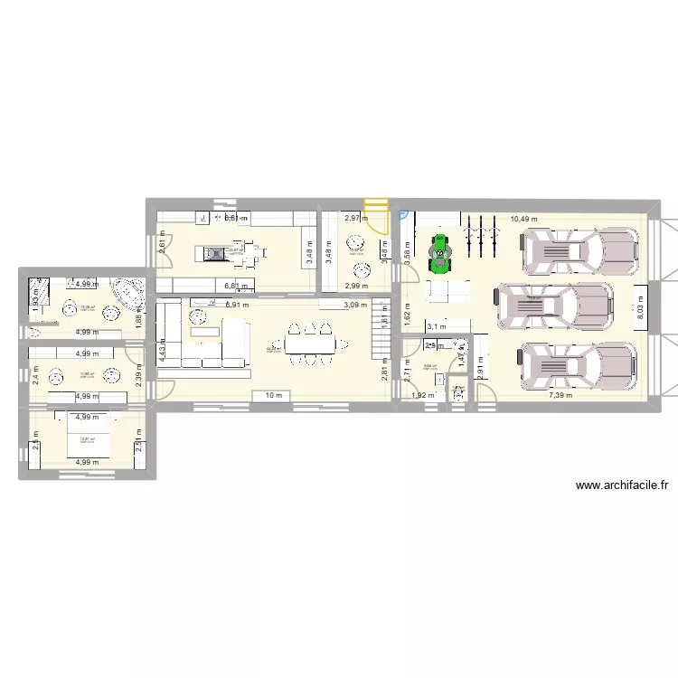 Plan R0. Plan de 9 et 199 m² Plan R0. Plan de 9 et 199 m²