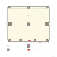 Local chasse plan fondation