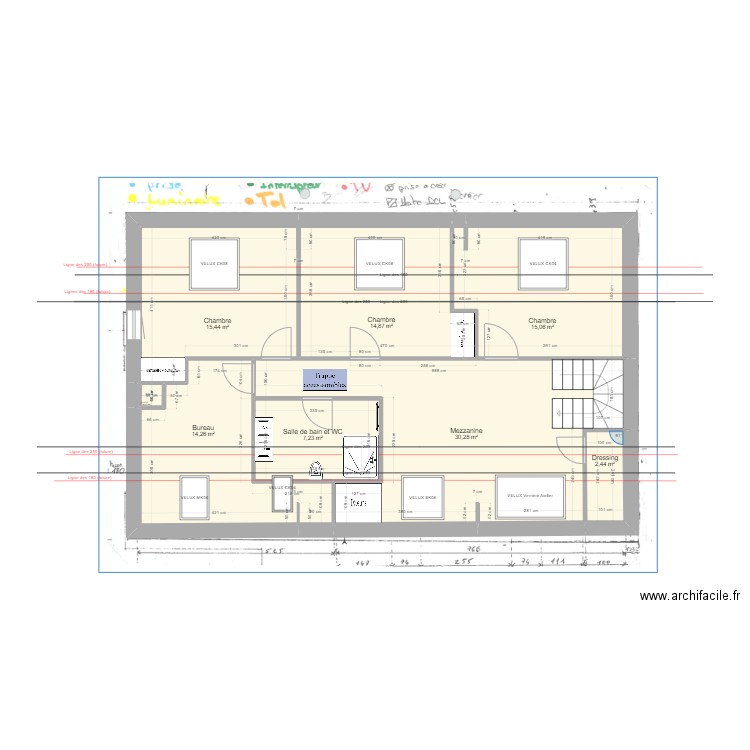 Rénovation Maison - Etat final 3. Plan de 0 pièce et 0 m2