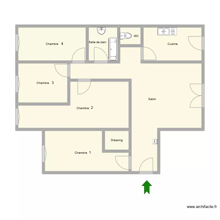 202 gros gres. Plan de 9 et 76 m² 202 gros gres. Plan de 9 et 76 m²