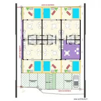 Beauregard plan int&eacute;rieur rdc 2ieme terrain
