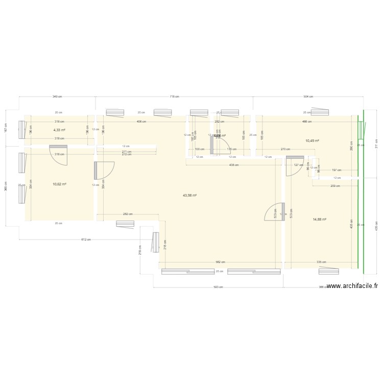 La roure. Plan de 0 pièce et 0 m2