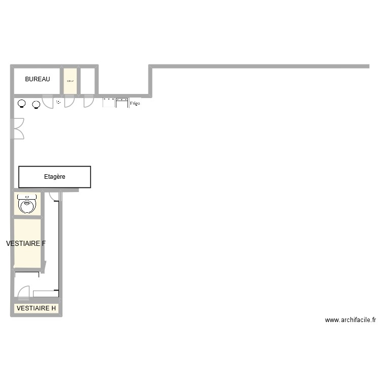 MAISON OBRINGER. Plan de 4 pièces et 20 m2