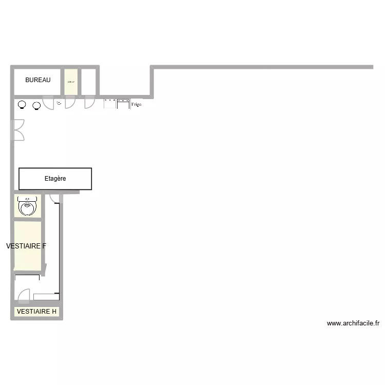 MAISON OBRINGER. Plan de 4 pièces et 20 m²