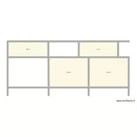 Meuble HIFI 3 cases