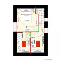 Plan R+1 SCI des champs - &eacute;lectricit&eacute;