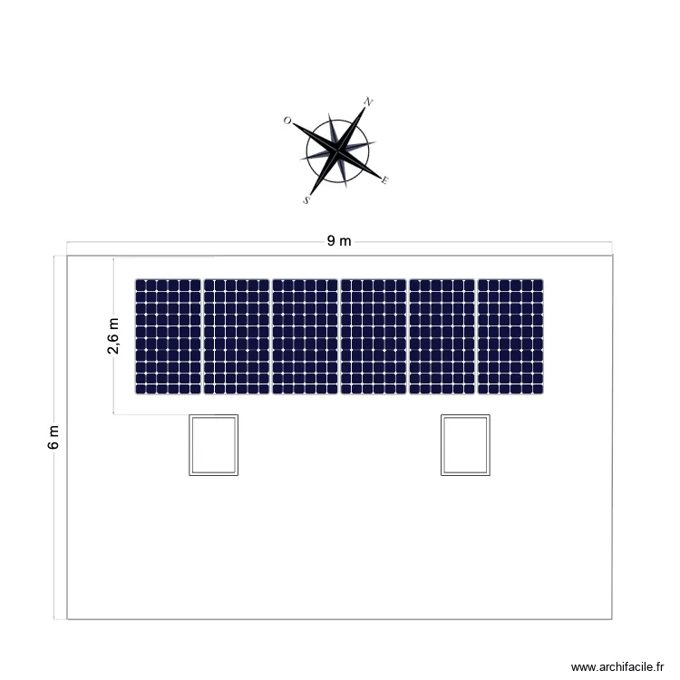 MAISON GAUTRAIS. Plan de 