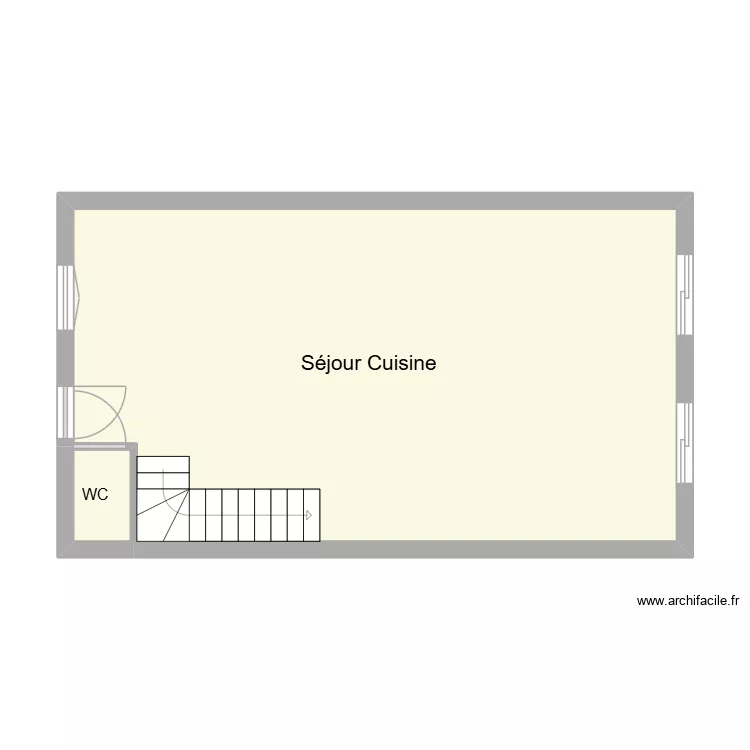 NILSSON. Plan de 2  et 47 m²