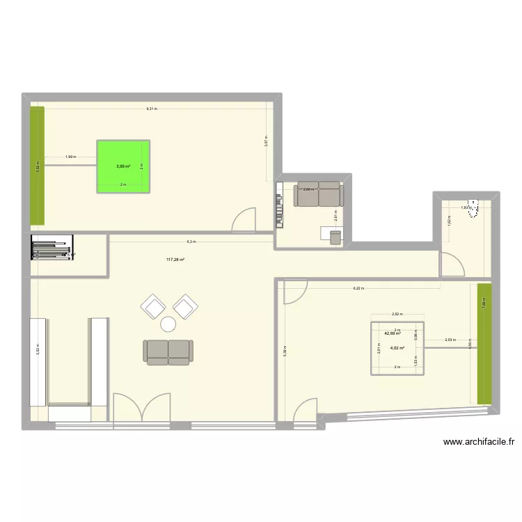 LYON-safe. Plan de 5 Pièces et 181 m² LYON-safe. Plan de 5 Pièces et 181 m²