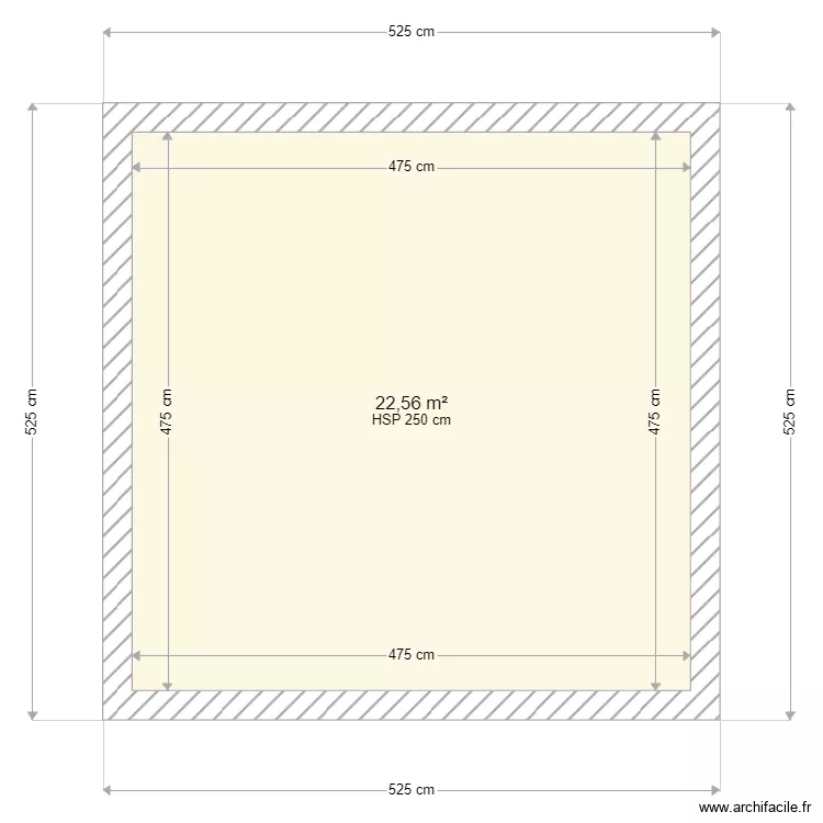 maison spdc 2 eme etage . Plan de 