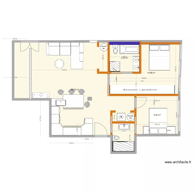 CANNES  2 - Premi&egrave;re approche. Plan de 