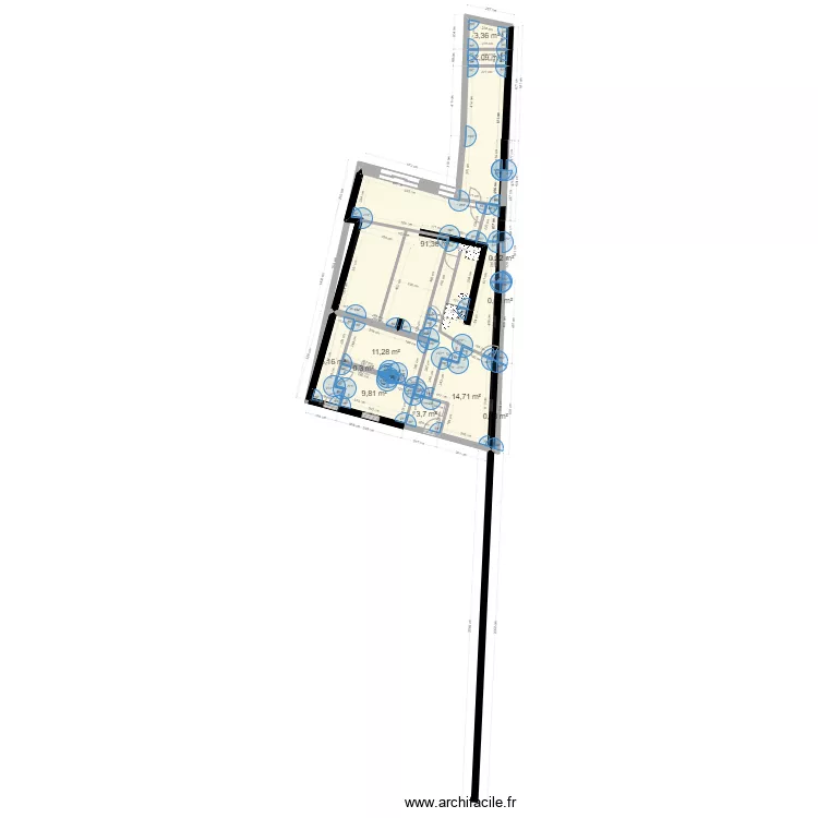 maison beauvois 1. Plan de 0 pièce et 0 m2