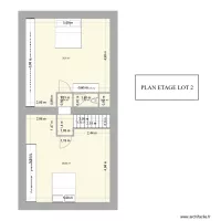 PLAN LOT 2 ETAGE