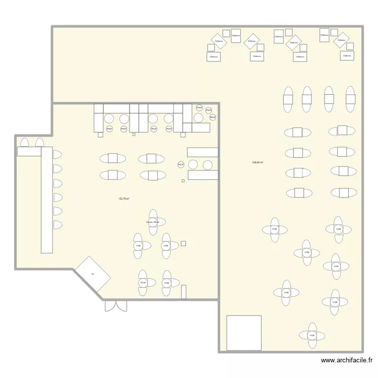 carpentras 2. Plan de 2  et 402 m²