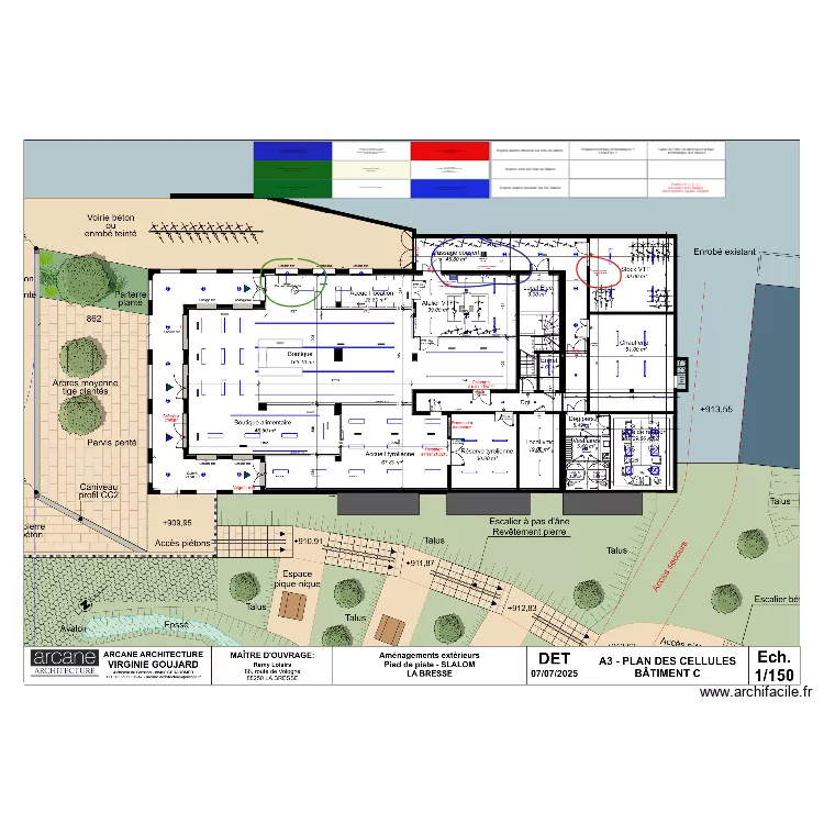 BAT C V 25/07. Plan de BAT C V 25/07. Plan de