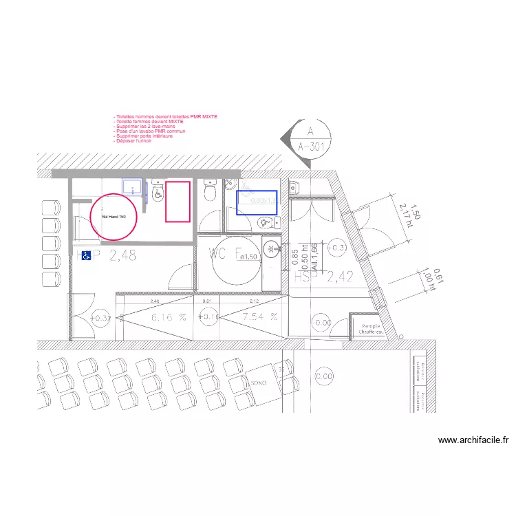Projet Martigues PMR. Plan de 