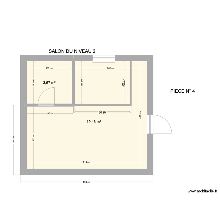 MYRIAM SALON NIVEAU 2. Plan de 0 pièce et 0 m2