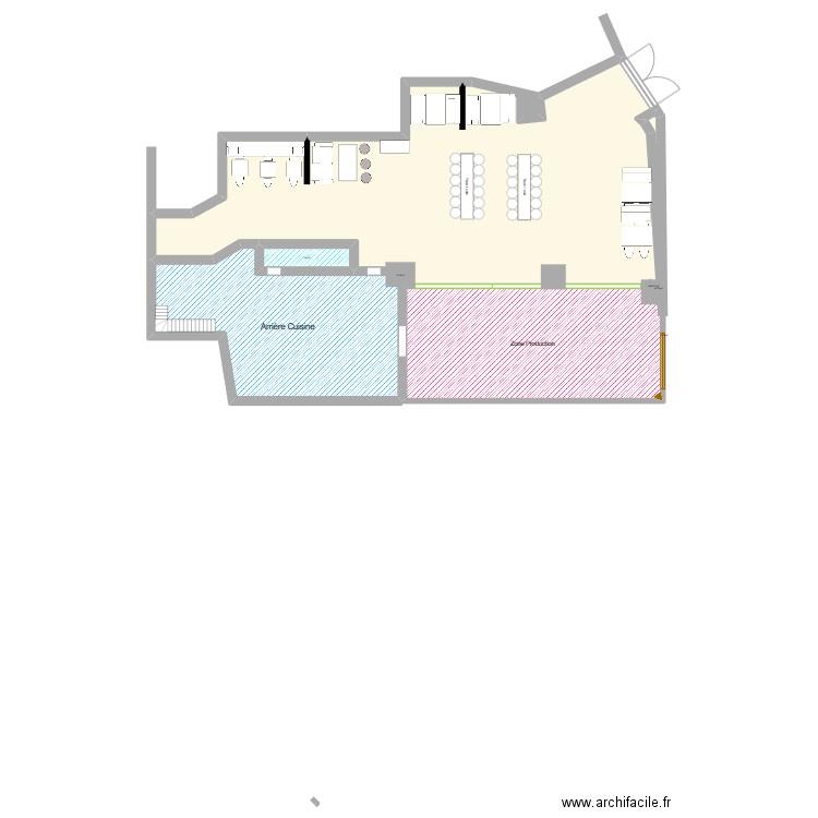 Roadside Plan de Masse. Plan de 7 pièces et 234 m2