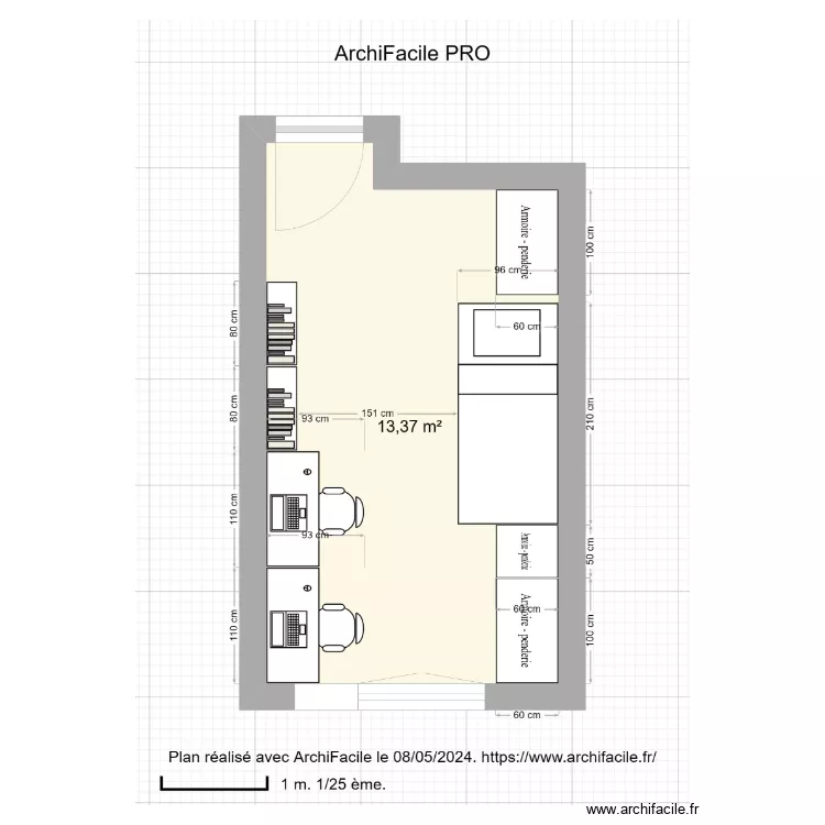 Clarisse Chambre 1. Plan de Clarisse Chambre 1. Plan de