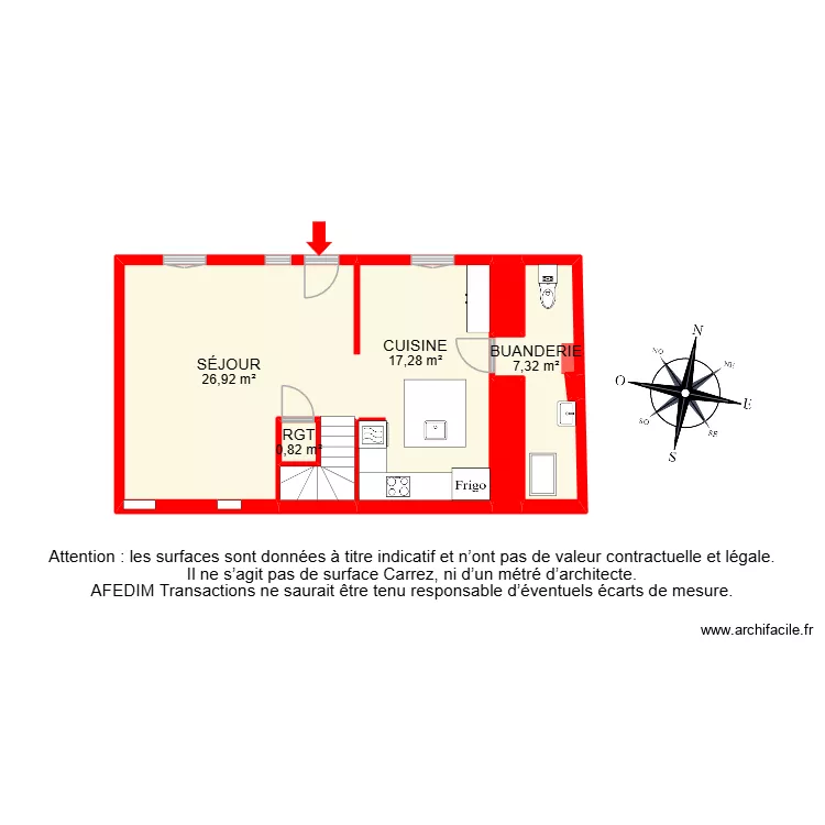 BI 31222. Plan de 15  et 106 m²