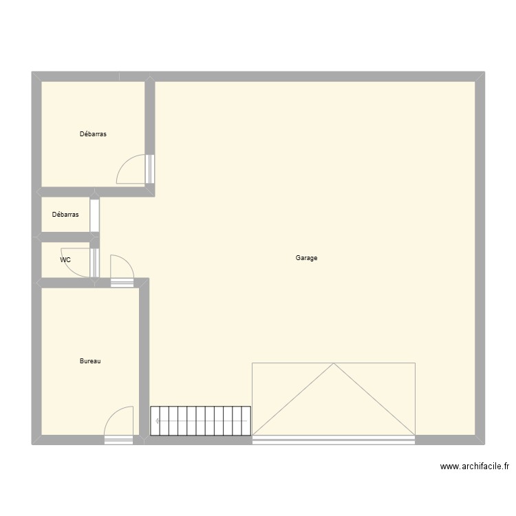 dépot. Plan de 0 pièce et 0 m2