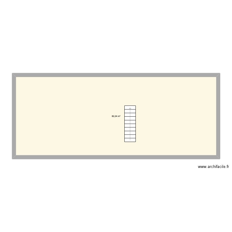 rtgtgtrqer. Plan de 1 pièce et 82 m2