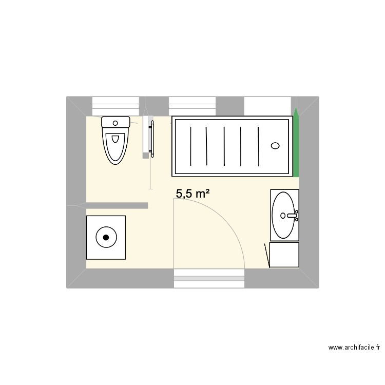 freakier. Plan de 0 pièce et 0 m2