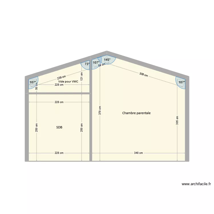 Stradiotto-Brocard - Plan de coupe. Plan de 