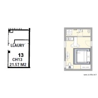 Studio 22,06m²_Aspin