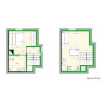 Voreppe T2 duplex N°2 - Aménagement