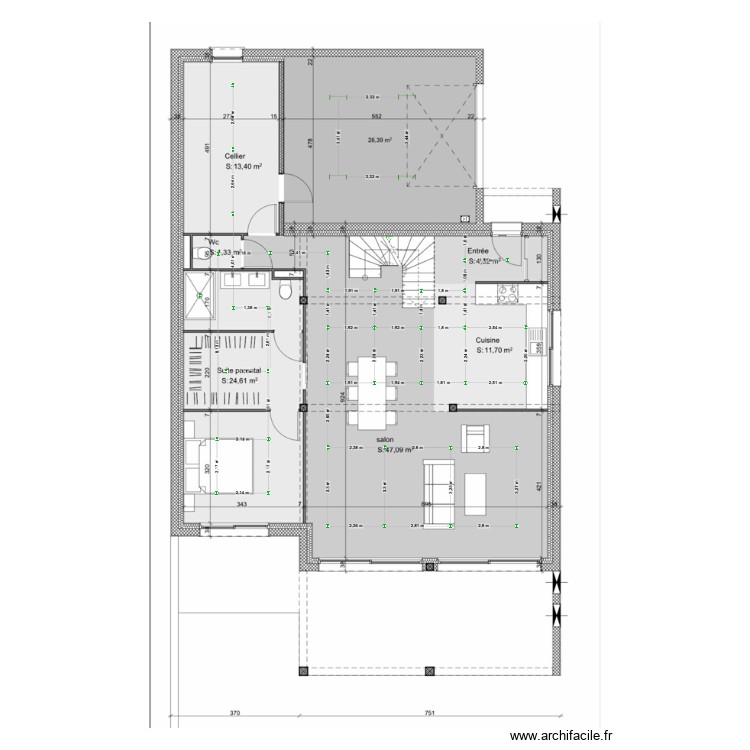 Installation électrique RDC - Kévin Cos. Plan de 0 pièce et 0 m2 Installation électrique RDC - Kévin Cos. Plan de 0 pièce et 0 m2