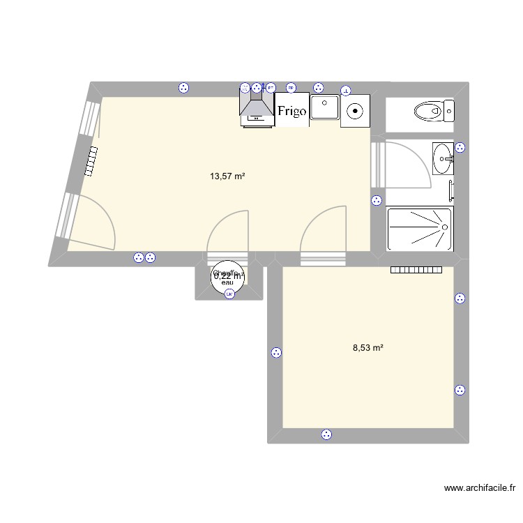 RDC VALENCIENNES. Plan de 0 pièce et 0 m2