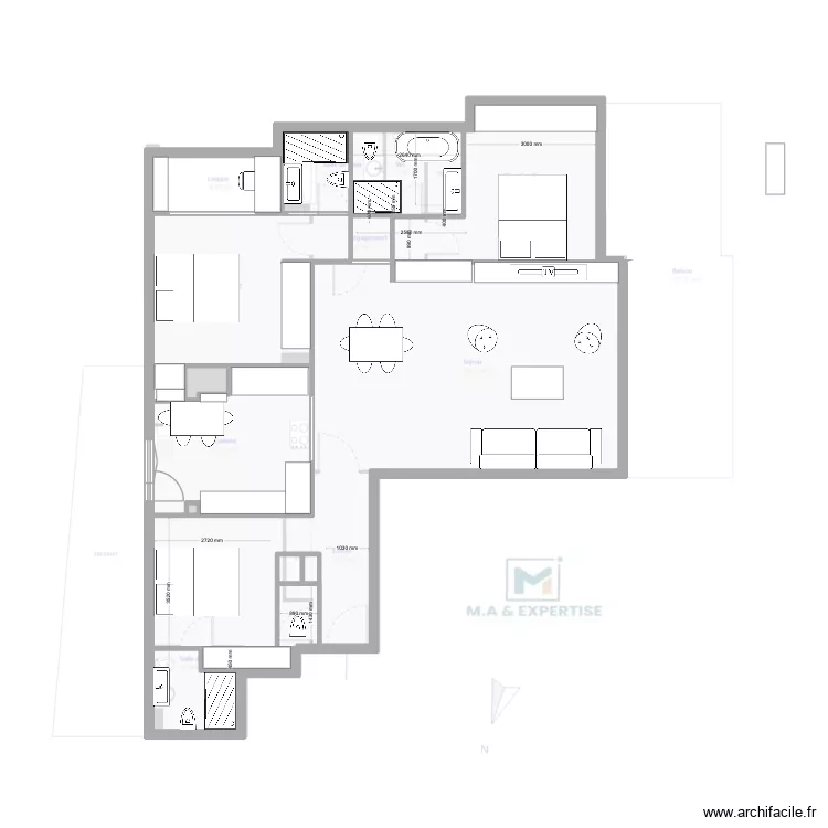 flo. Plan de 8 et 32 m² flo. Plan de 8 et 32 m²