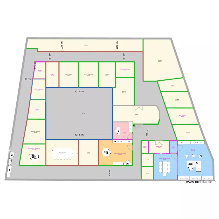 SJF pro V 3. Plan de 