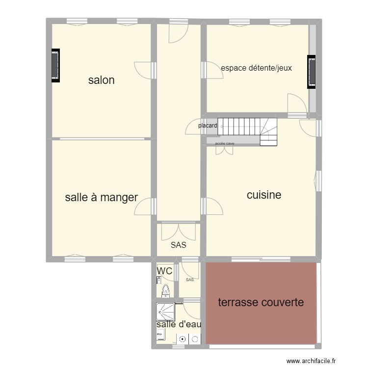 HOCQUET. Plan de 15 pièces et 324 m2