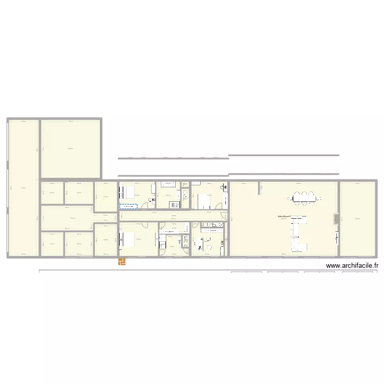Villa Tarzan 13. Plan de 