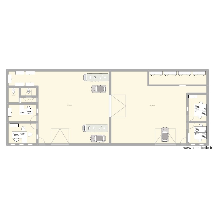 SME LECLERE. Plan de 9 pièces et 249 m2