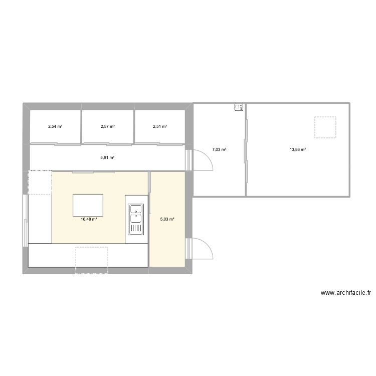 Labo Chenevia. Plan de 0 pièce et 0 m2