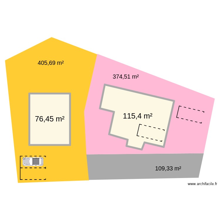 wantz. Plan de 6 pièces et 576 m2