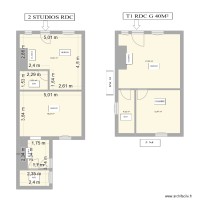 T1 RDC G 40M²
