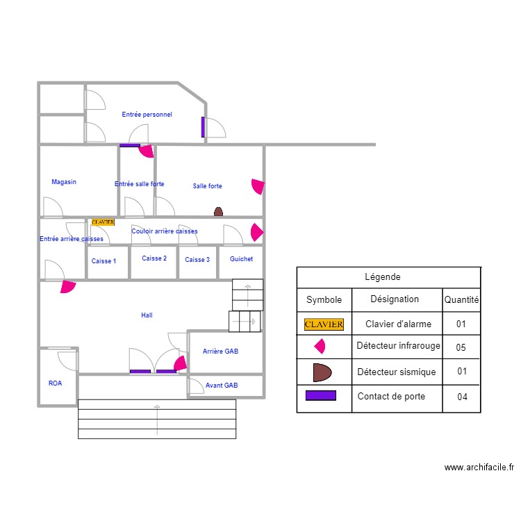 BOP RDC INTRU E. Plan de 0 pièce et 0 m2