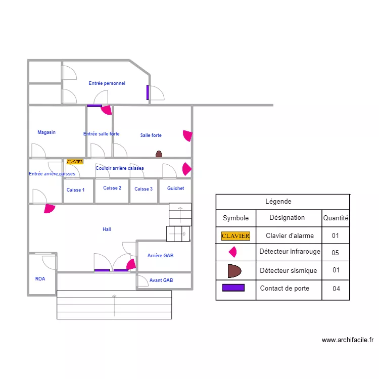 BOP RDC INTRU E. Plan de BOP RDC INTRU E. Plan de